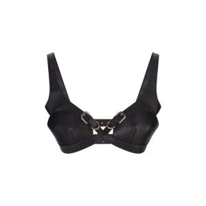 LEATHER BRA